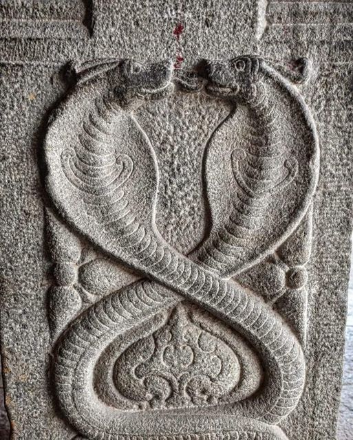 Inter Twined Nagas in Ramaswamy Temple Kumbakonam-Stumbit Heritage